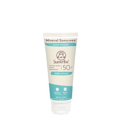 Suntribe Extra Smooth Proteção Solar Mineral SPF50 100ml