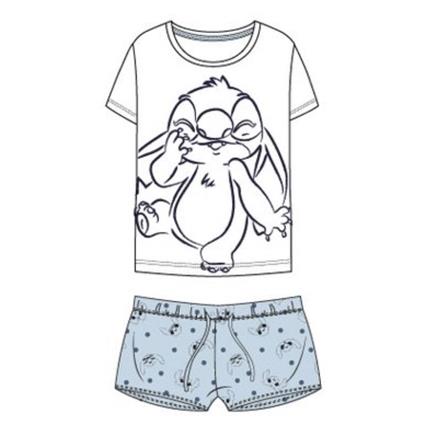 White Stitch Pajamas L