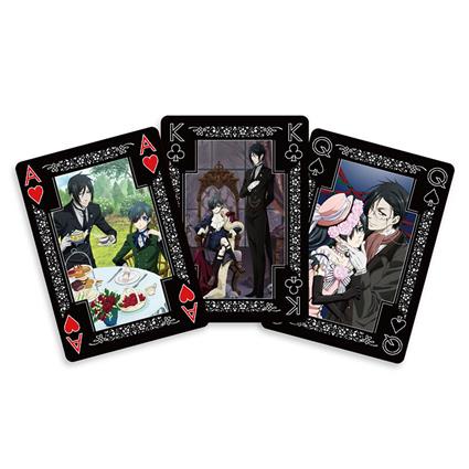 Black Butler deck of cards