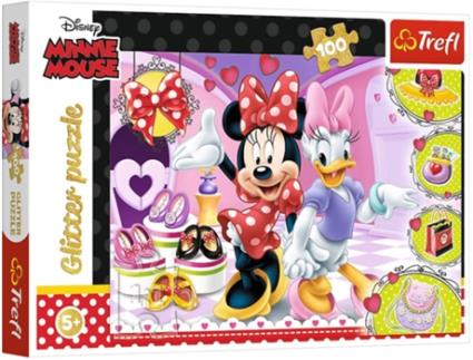 Puzzle 100 Peças  Minnie E Margarida