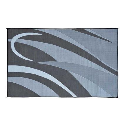 Stylish Camping Graphic Ga1 Mat Azul 2.43 x 3.65 m