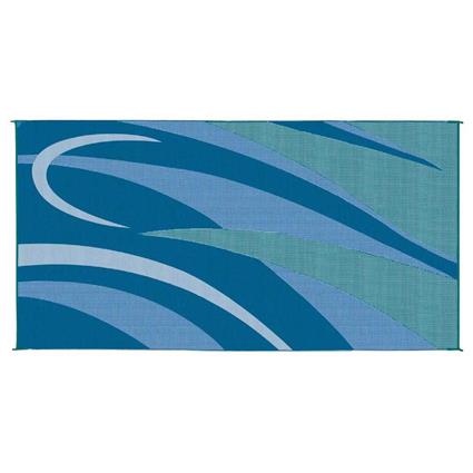Stylish Camping Graphic Gb3 Mat Azul 2.43 x 4.87 m