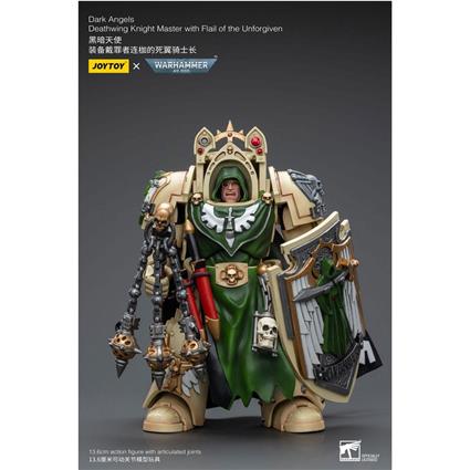 Joy Toy Warhammer 40k Action 1/18 Dark Angels Deathwing Knight Master With Flail Of The Unforgiven 12 Cm Figure Colorido