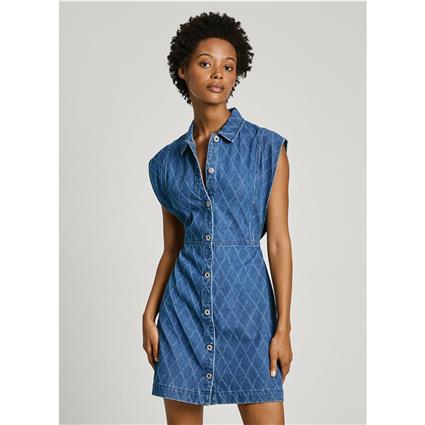 Pepe Jeans Chey Sleeveless Short Dress  M Mulher