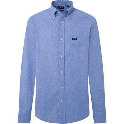 FaÇonnable Fm301863 Long Sleeve Shirt Azul S Homem