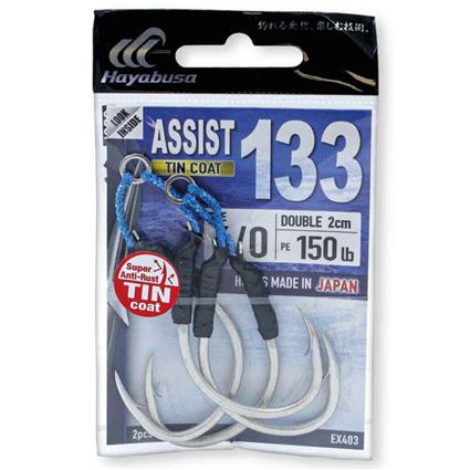 Hayabusa 133 Assist Hook 20 Mm Transparente 6/0