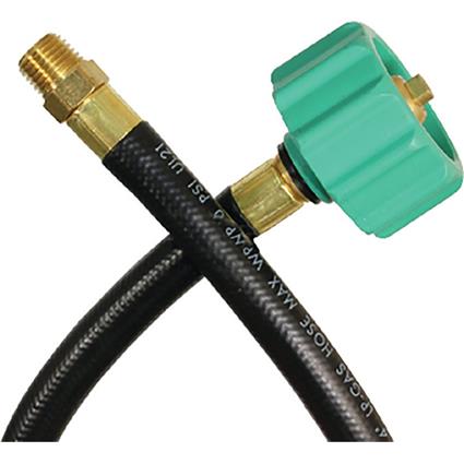 Jr Products Oem Pigtal Qcci 1/4´´ Hose Dourado 15´´