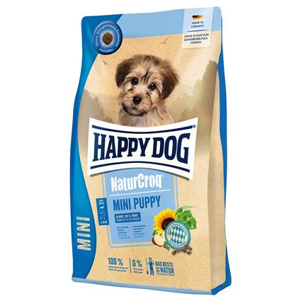 Happy Dog NaturCroq Mini Puppy com aves - 4 kg