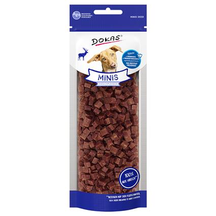 Dokas Minis Carne de cervo - aprox. 60 g