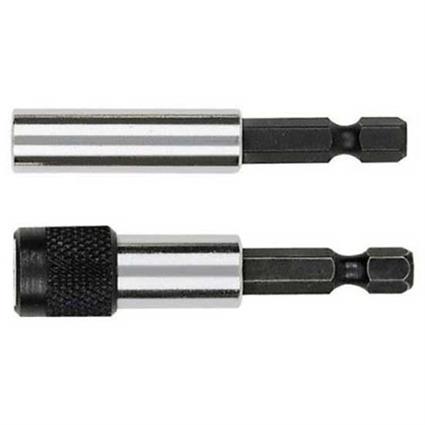 Witte Universal Bit Holders 1/4´´x60 Mm 10 Units Prateado