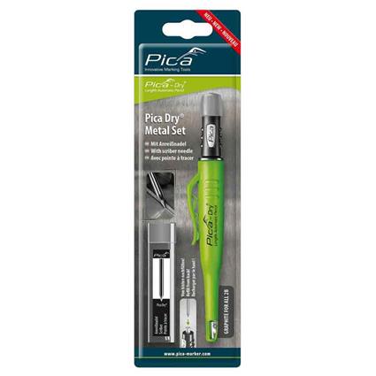 Pica Dry Hard Metal Scribe Set Transparente