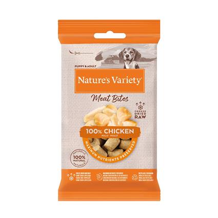 Affinity Nature´s Variety 20g Chicken Meats Bites 20 Units Laranja
