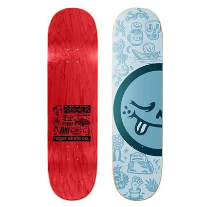 Roger Half Roger 8.0´´high Concave Skateboard Deck Vermelho 31.44 Inches