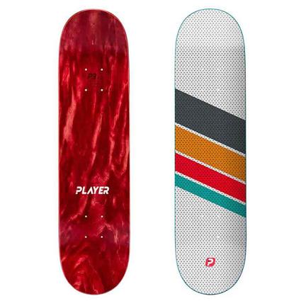 Player Mesh 7.375´´ Skateboard Deck Vermelho 29.5 Inches