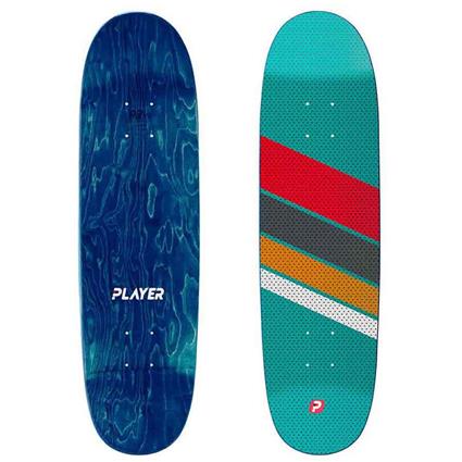 Player Mesh 8.13´´ Mini Skateboard Deck Colorido 29.5 Inches