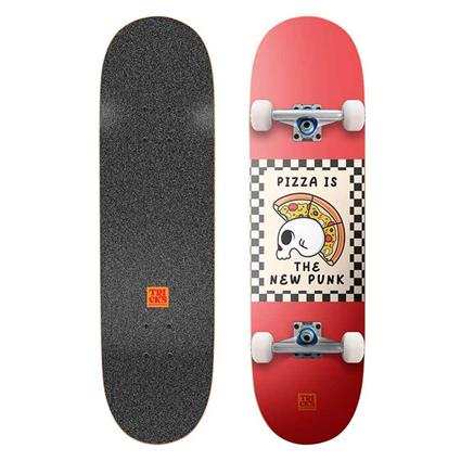 Tricks New Punk 8.0´´ Skateboard Vermelho 29.5 Inches