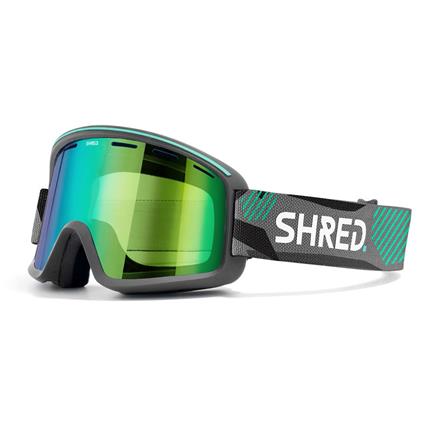Shred Monocle Ski Goggles Verde CBL Plasma Mirror/CAT3