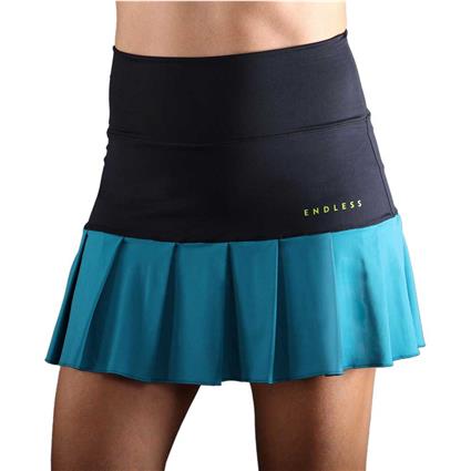 Endless Ottey Skirt Azul S Mulher