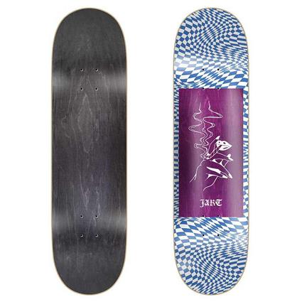 Jart Smoke 8.75´´ Lc Skateboard Deck Roxo 32.1 Inches