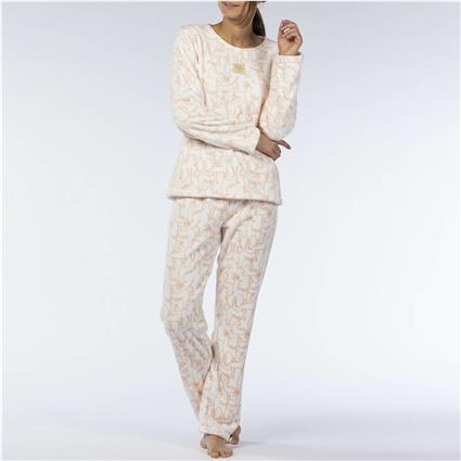 Pijama de mangas compridas, muito suave, Melissa Brown