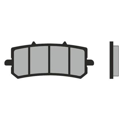 Brenta Moto Racing Pro 5230 Brake Pads Transparente