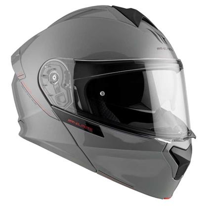 Mt Helmets Genesis Sv Solid Modular Helmet Cinzento 2XL