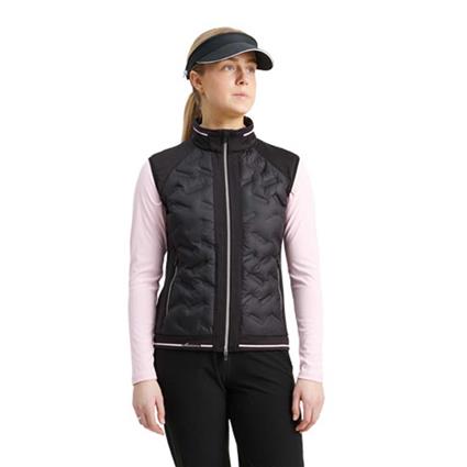 Abacus Golf Grove Hybrid Vest Preto 3XL Mulher
