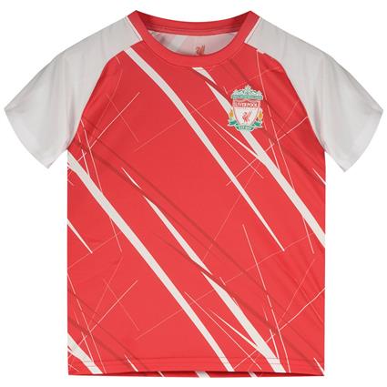 Liverpool Fc Training 23/24 Junior Short Sleeve T-shirt Vermelho 10 Years