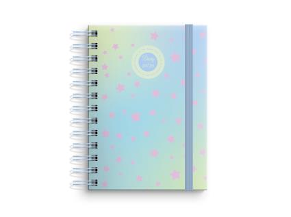 Agenda Escolar Diária Ambar A6 Star Moon 12.5x17.5cm