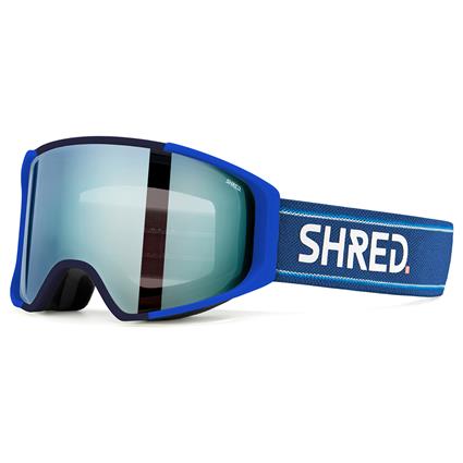 Shred Simplify+ Ski Goggles  CBL 2.0 Deep Blue Mirror/CAT2+CBL Sky Mirror/CAT1