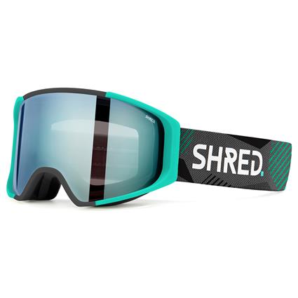 Shred Simplify+ Ski Goggles  CBL 2.0 Deep Blue Mirror/CAT2+CBL Sky Mirror/CAT1