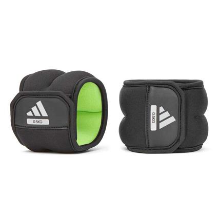 Adidas Fitness Ankle/wrist Weights Preto 0.5 kg