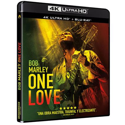 Divisa Bob Marley: One Love 4k Blu-ray Spanish