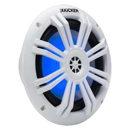 Kicker Coaxial System Led Speaker Transparente 165 mm