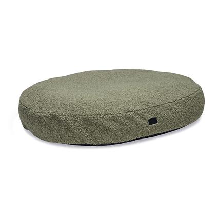 Almofada oval para cães Designed by Lotte Yndis - verde: C 100 x L 70 x A 15 cm