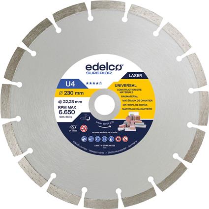 Edelco U4 Universal Construction Diamond Disc 350x20 Mm