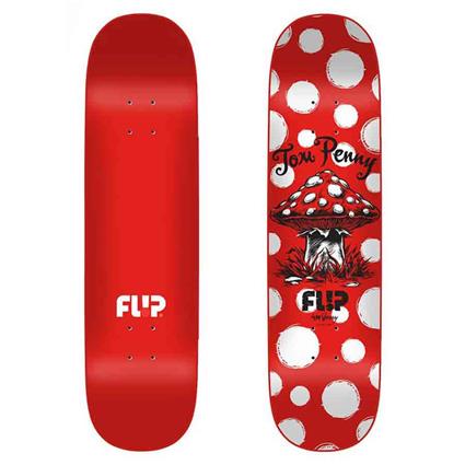 Flip Penny Dots Red 8.125´´ Skateboard Deck Vermelho 31.59 Inches