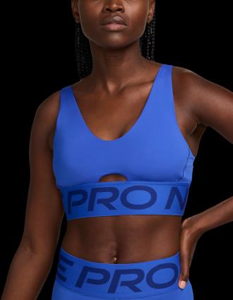 Soutien Nike W NP INDY PLUNGE BRA BOLD