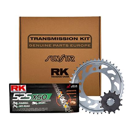 Rk Kcdu0002-zxw Transmission Kit Prateado 16t / 42t