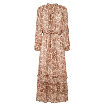 Pepe Jeans Pl953597 Long Sleeve Long Dress Castanho M Mulher