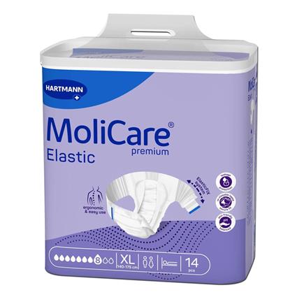 Fraldas Incontinência 8 Gotas Elastic XL Molicare