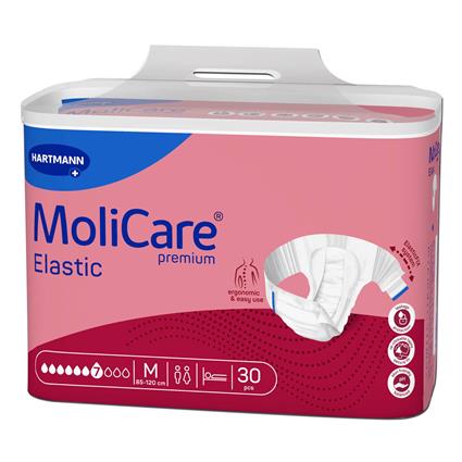 Fraldas Incontinência 7 Gotas Elastic M Molicare