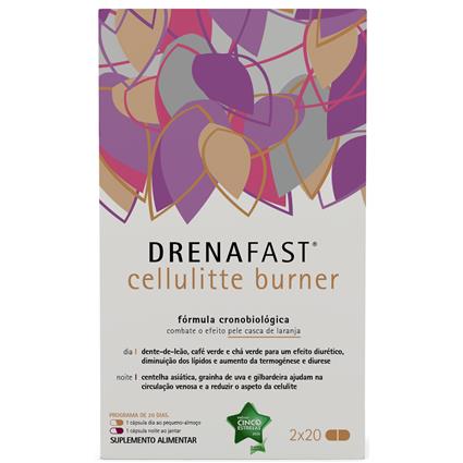 Cápsulas Perda de Celulite Cellulitte Burner Drenafast