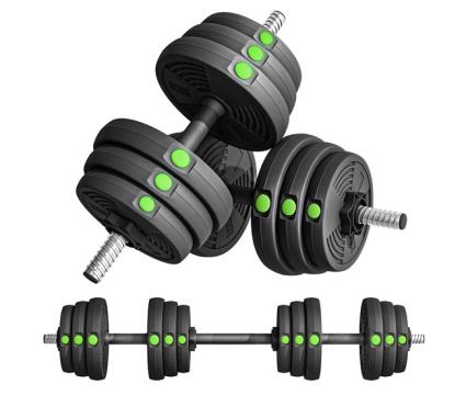 Kit de halteres aço e pástico sportnow