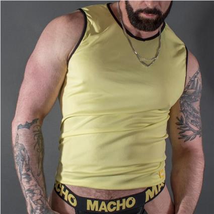 CAMISETA AMARELA MACHO L/XL