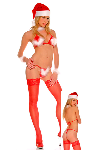 Fantasia sexy de Papai Noel