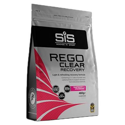 Sis Rego Clear Raspb&cranb 460g Recovery Drink Powder Transparente