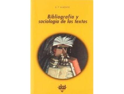 Livro Bibliografía Y Sociología De Los Textos