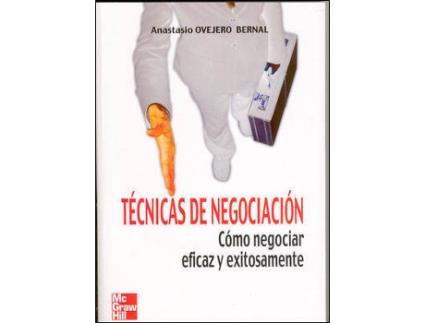 Livro Técnicas De Negociación de Ovejero Bernal Anastasio