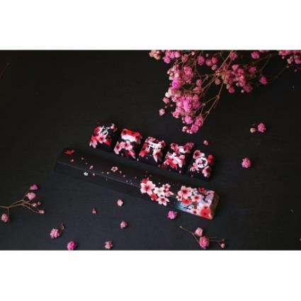 Conjunto 6 Teclas Sakura (Kuro) - PBT